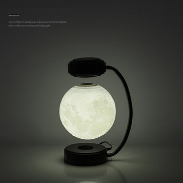 3D LED Moon Night Light Wireless Magnetic Levitating