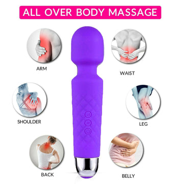 Magic Massage Wand Muscle Relaxation Massager 20 Speed